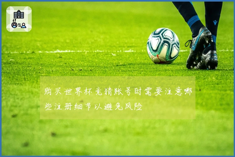 购买世界杯竞猜账号时需要注意哪些注册细节以避免风险