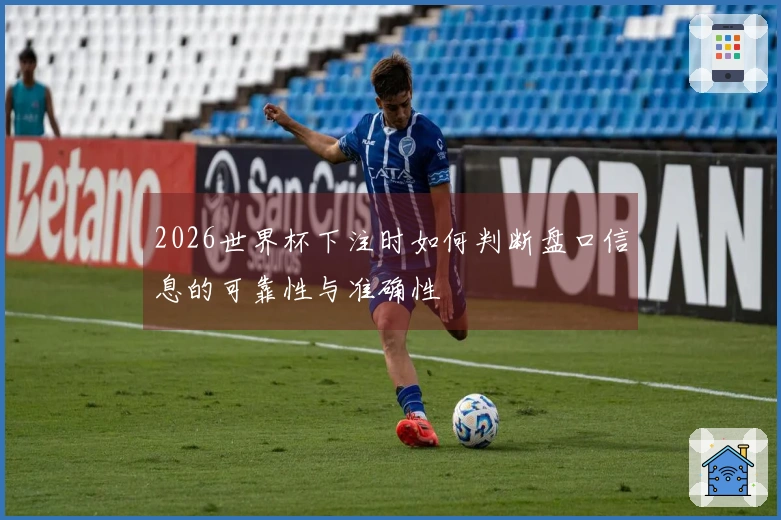 2026世界杯下注时如何判断盘口信息的可靠性与准确性