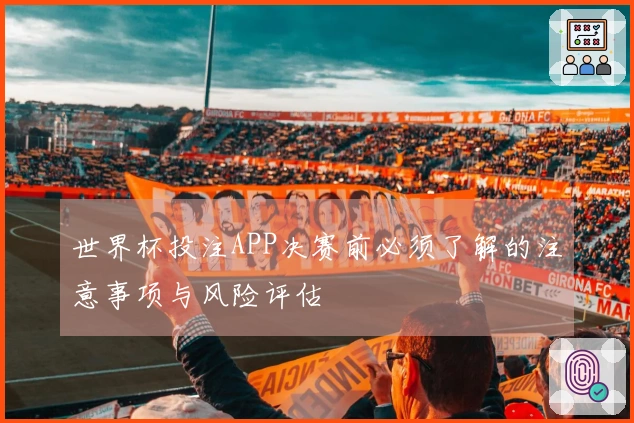 世界杯投注APP决赛前必须了解的注意事项与风险评估